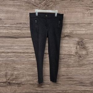 LOFT Gray Leggings Comfortable and Versatile Size 6